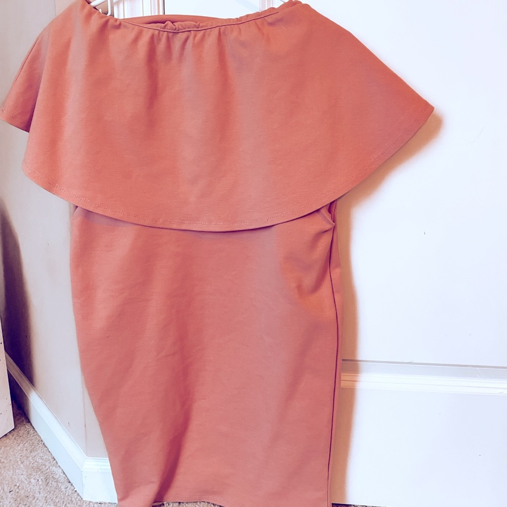 off the shoulder dress